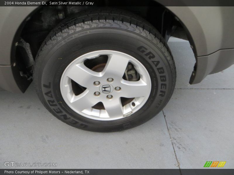 Satin Silver Metallic / Gray 2004 Honda Element EX