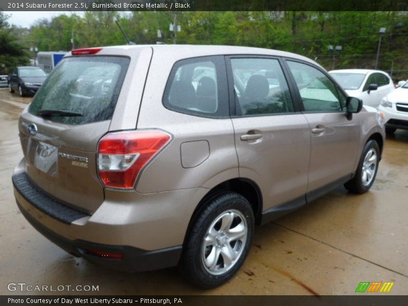 Burnished Bronze Metallic / Black 2014 Subaru Forester 2.5i
