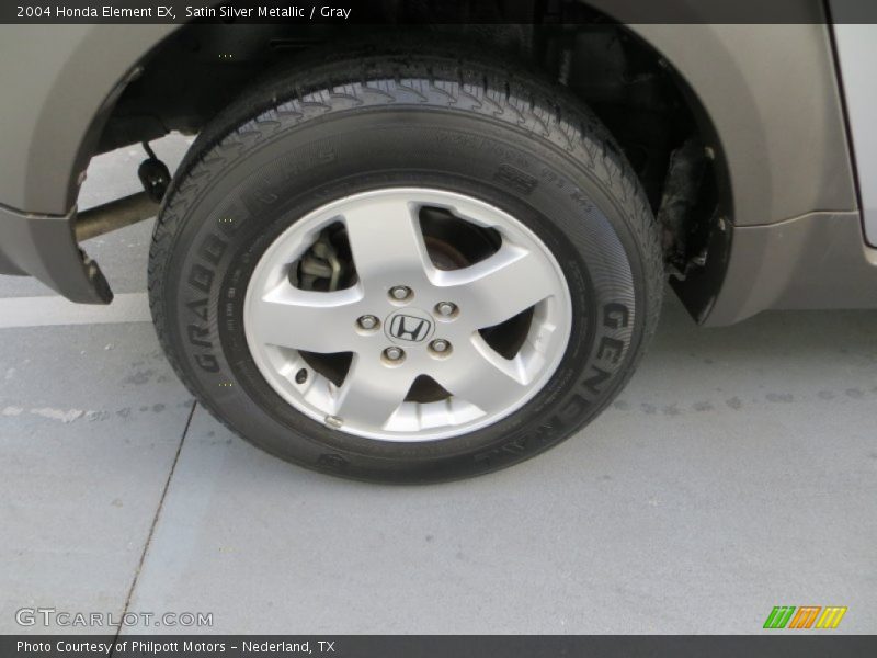 Satin Silver Metallic / Gray 2004 Honda Element EX