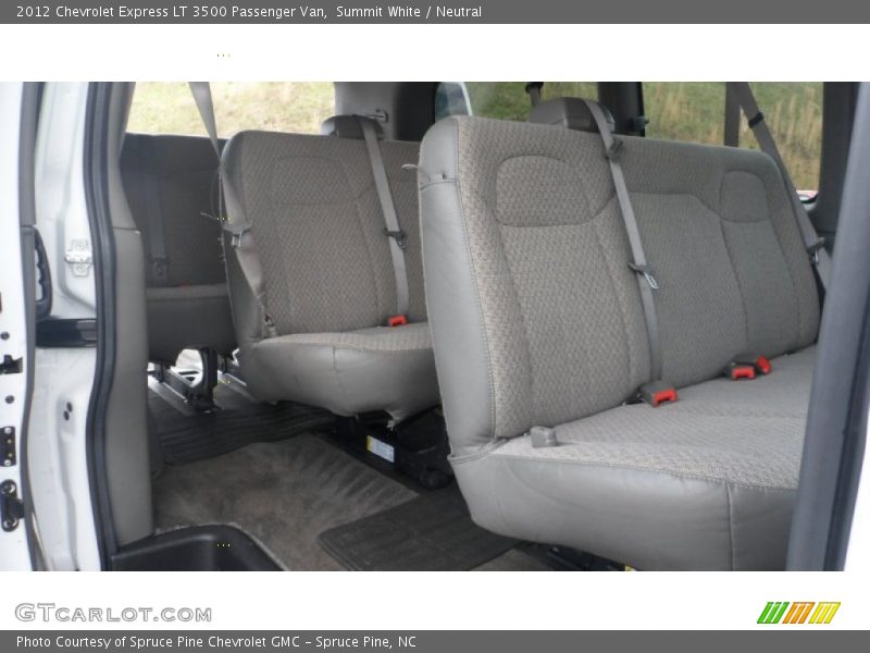  2012 Express LT 3500 Passenger Van Neutral Interior