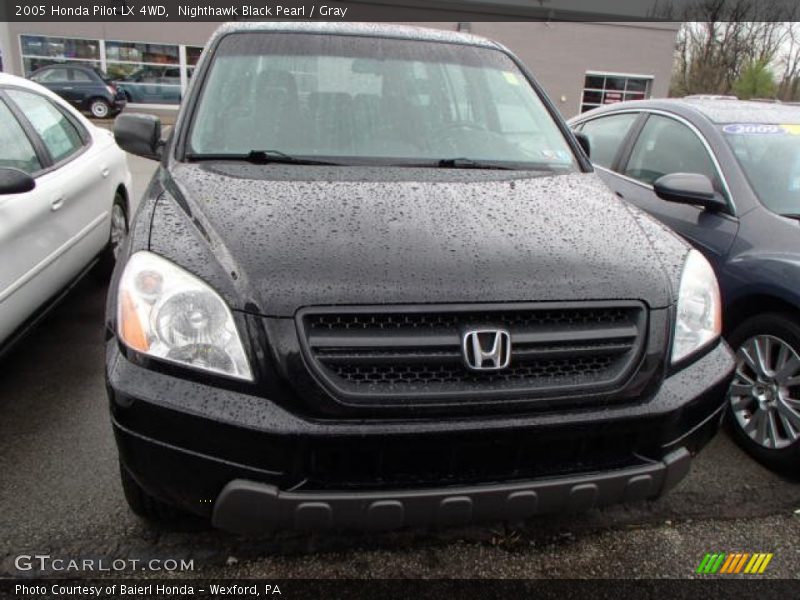 Nighthawk Black Pearl / Gray 2005 Honda Pilot LX 4WD