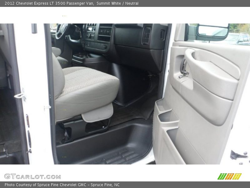 Summit White / Neutral 2012 Chevrolet Express LT 3500 Passenger Van