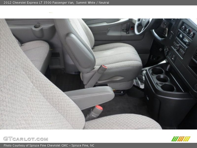 Summit White / Neutral 2012 Chevrolet Express LT 3500 Passenger Van