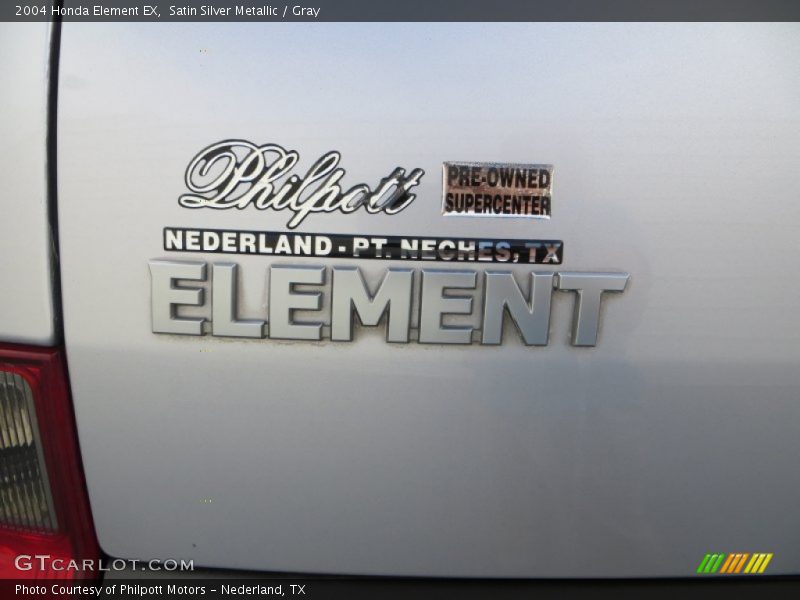 Satin Silver Metallic / Gray 2004 Honda Element EX