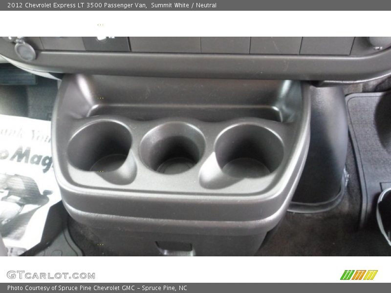 Summit White / Neutral 2012 Chevrolet Express LT 3500 Passenger Van
