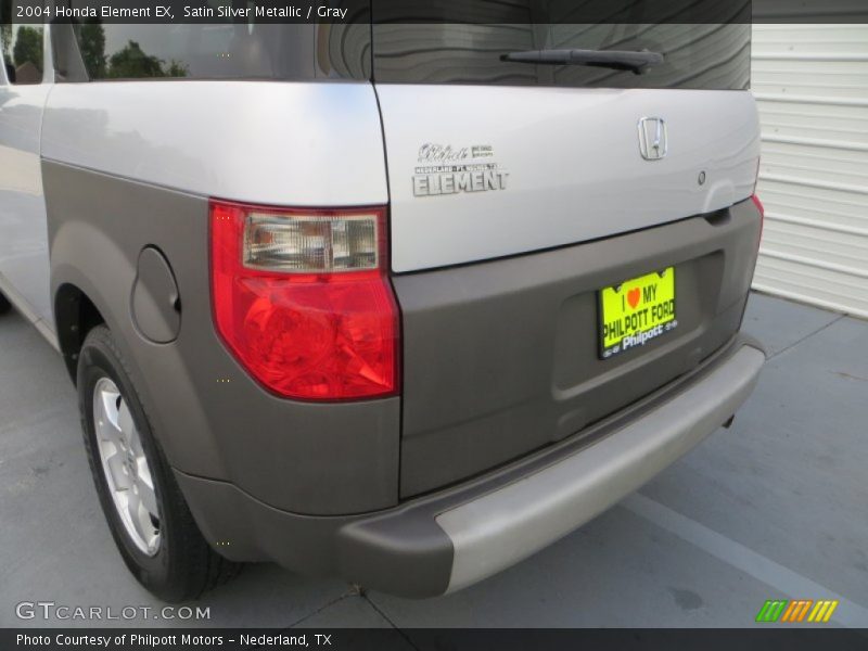 Satin Silver Metallic / Gray 2004 Honda Element EX