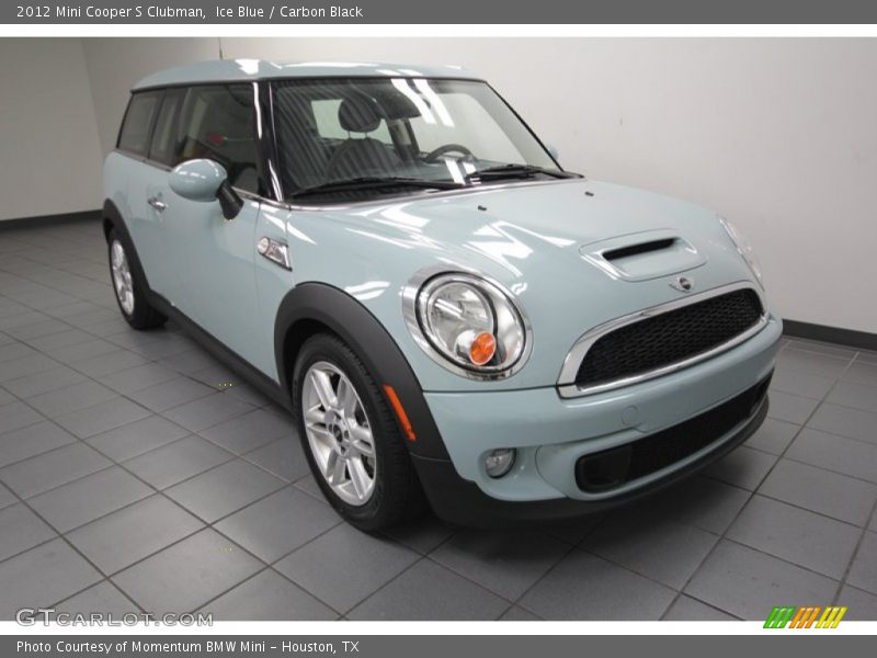 Ice Blue / Carbon Black 2012 Mini Cooper S Clubman