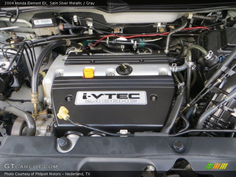 Satin Silver Metallic / Gray 2004 Honda Element EX