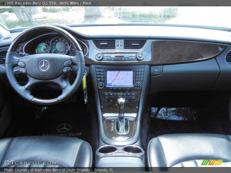 Dashboard of 2008 CLS 550