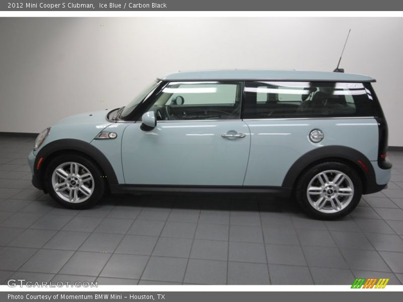 Ice Blue / Carbon Black 2012 Mini Cooper S Clubman
