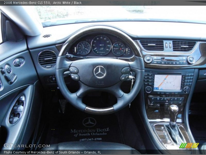 Dashboard of 2008 CLS 550