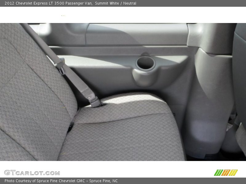 Summit White / Neutral 2012 Chevrolet Express LT 3500 Passenger Van
