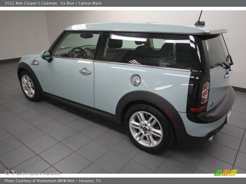 Ice Blue / Carbon Black 2012 Mini Cooper S Clubman