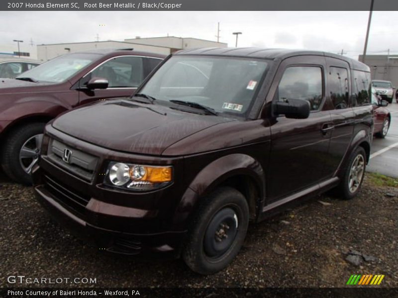 Root Beer Metallic / Black/Copper 2007 Honda Element SC