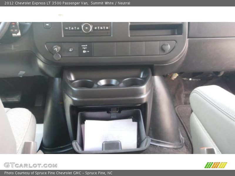 Summit White / Neutral 2012 Chevrolet Express LT 3500 Passenger Van