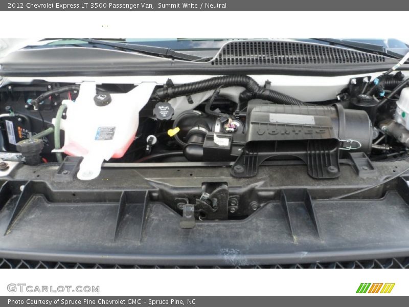 Summit White / Neutral 2012 Chevrolet Express LT 3500 Passenger Van