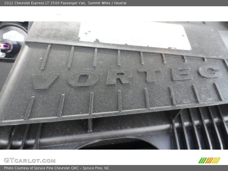 Summit White / Neutral 2012 Chevrolet Express LT 3500 Passenger Van