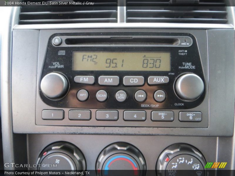Satin Silver Metallic / Gray 2004 Honda Element EX