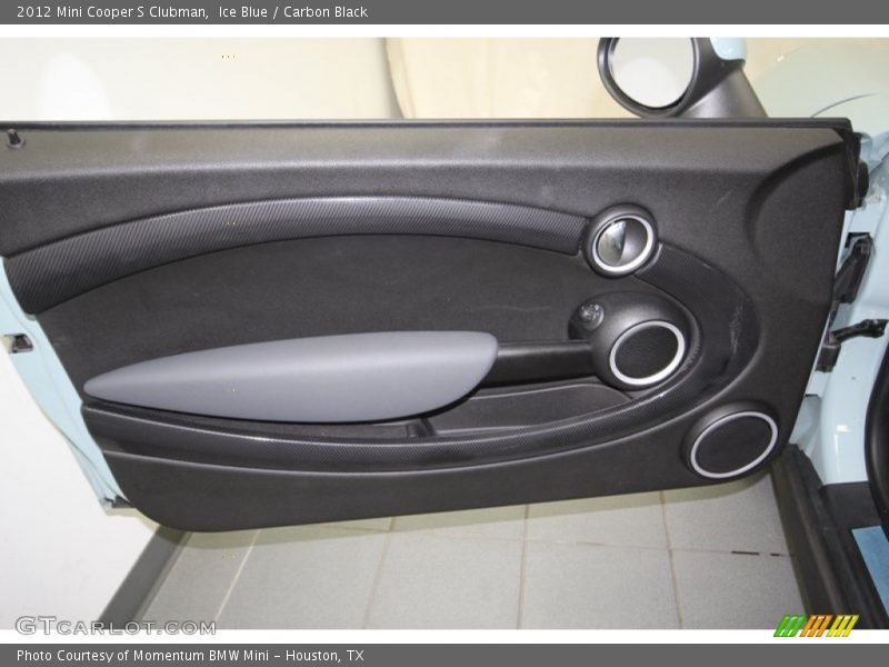 Ice Blue / Carbon Black 2012 Mini Cooper S Clubman