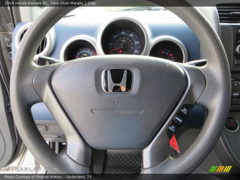Satin Silver Metallic / Gray 2004 Honda Element EX