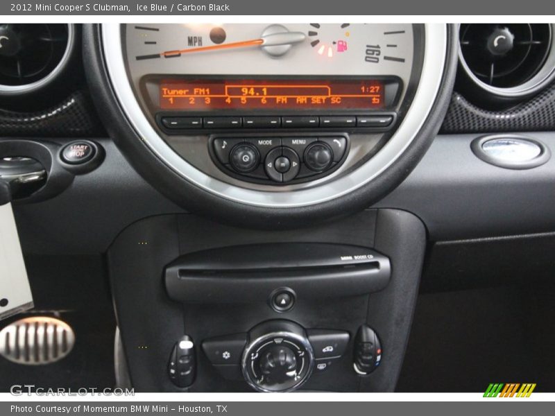 Ice Blue / Carbon Black 2012 Mini Cooper S Clubman