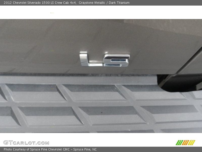 Graystone Metallic / Dark Titanium 2012 Chevrolet Silverado 1500 LS Crew Cab 4x4