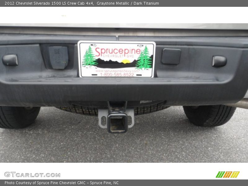 Graystone Metallic / Dark Titanium 2012 Chevrolet Silverado 1500 LS Crew Cab 4x4