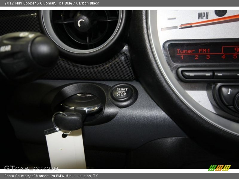 Ice Blue / Carbon Black 2012 Mini Cooper S Clubman