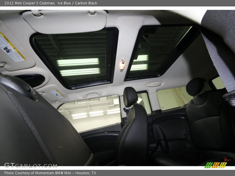 Ice Blue / Carbon Black 2012 Mini Cooper S Clubman