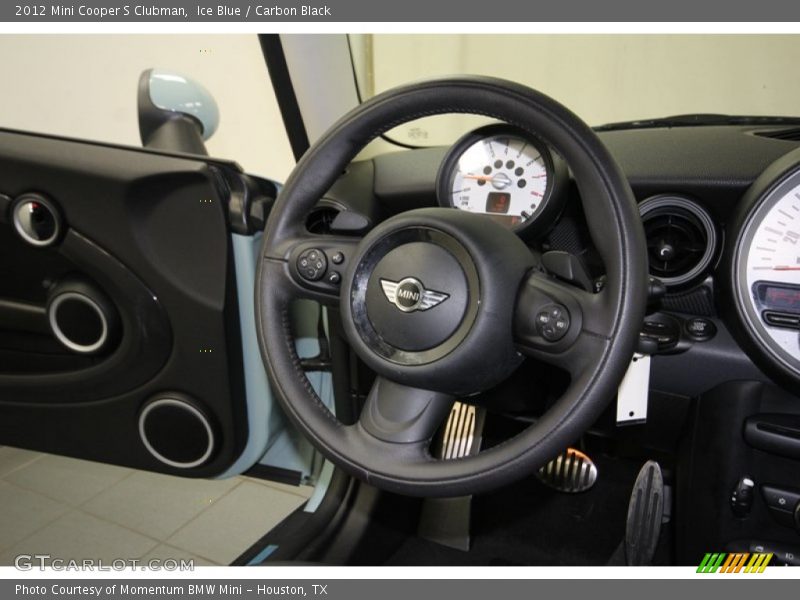 Ice Blue / Carbon Black 2012 Mini Cooper S Clubman