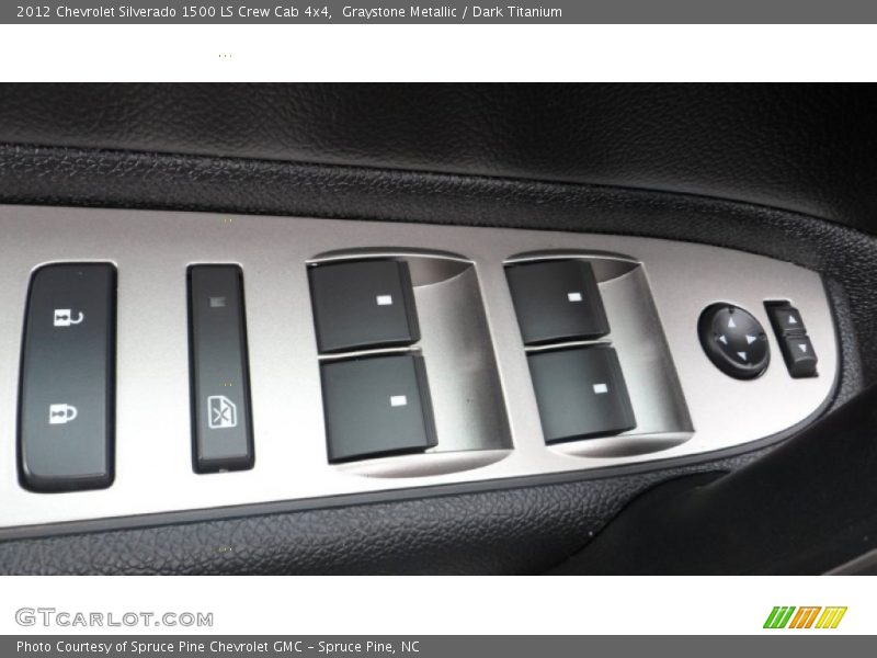 Graystone Metallic / Dark Titanium 2012 Chevrolet Silverado 1500 LS Crew Cab 4x4