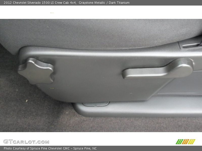 Graystone Metallic / Dark Titanium 2012 Chevrolet Silverado 1500 LS Crew Cab 4x4