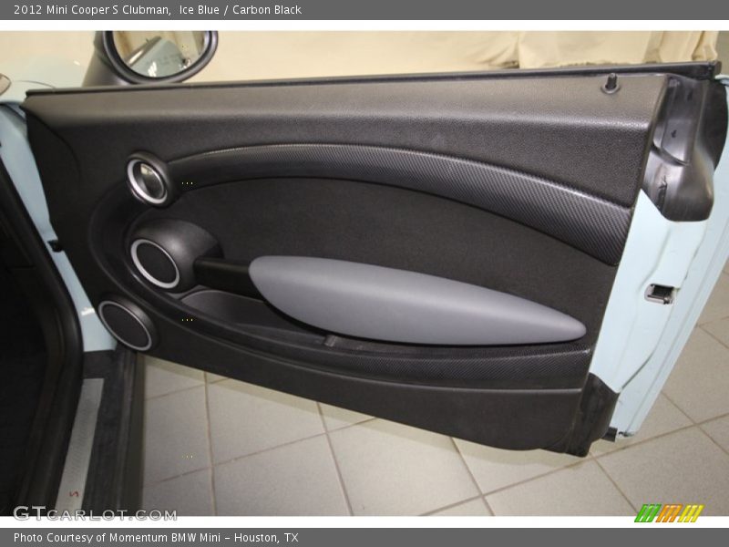 Ice Blue / Carbon Black 2012 Mini Cooper S Clubman