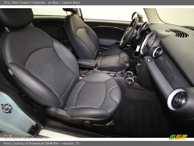 Ice Blue / Carbon Black 2012 Mini Cooper S Clubman