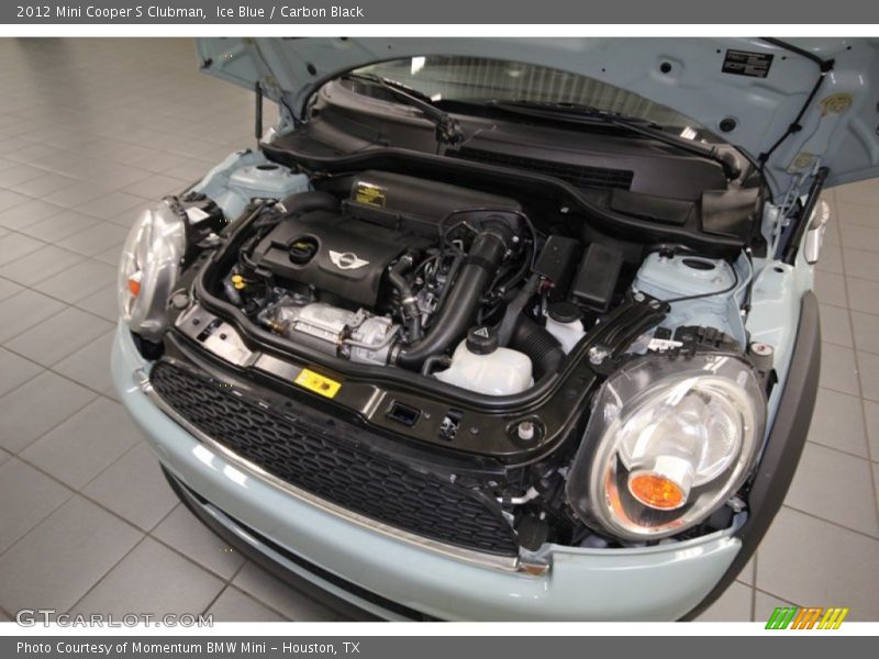 Ice Blue / Carbon Black 2012 Mini Cooper S Clubman