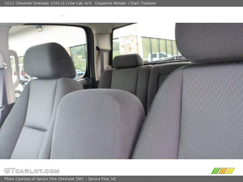 Graystone Metallic / Dark Titanium 2012 Chevrolet Silverado 1500 LS Crew Cab 4x4