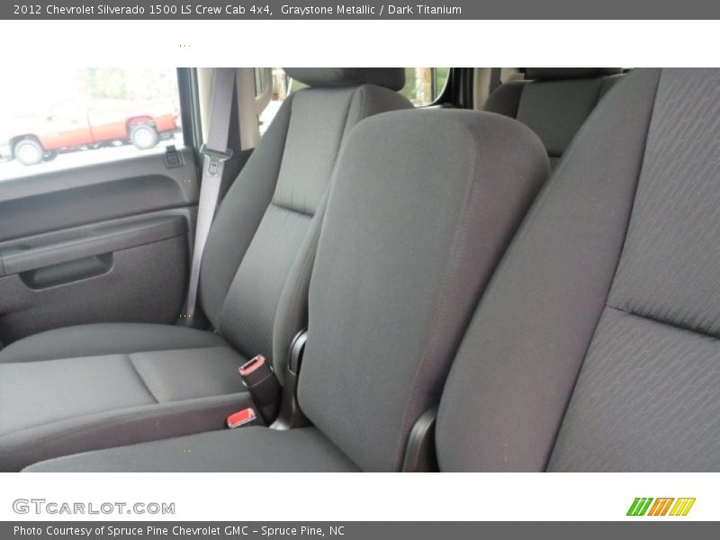 Graystone Metallic / Dark Titanium 2012 Chevrolet Silverado 1500 LS Crew Cab 4x4