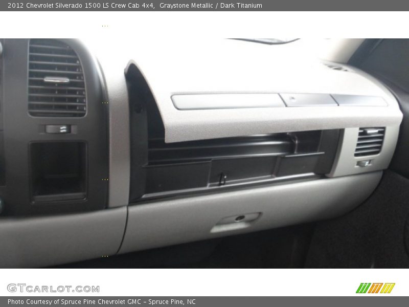 Graystone Metallic / Dark Titanium 2012 Chevrolet Silverado 1500 LS Crew Cab 4x4