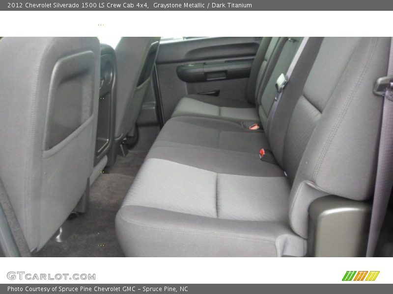 Graystone Metallic / Dark Titanium 2012 Chevrolet Silverado 1500 LS Crew Cab 4x4