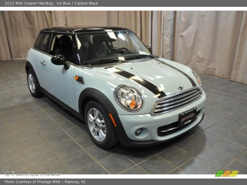 Ice Blue / Carbon Black 2013 Mini Cooper Hardtop