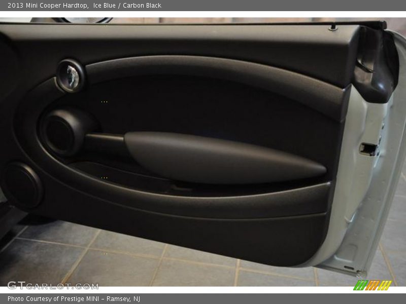 Ice Blue / Carbon Black 2013 Mini Cooper Hardtop