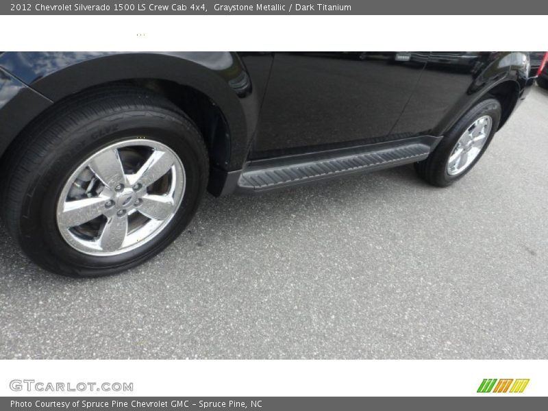 Graystone Metallic / Dark Titanium 2012 Chevrolet Silverado 1500 LS Crew Cab 4x4
