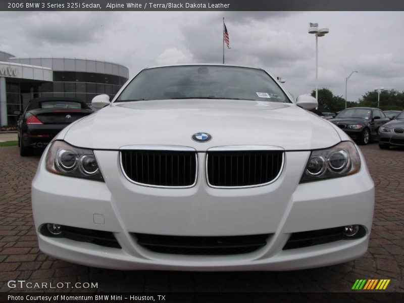 Alpine White / Terra/Black Dakota Leather 2006 BMW 3 Series 325i Sedan
