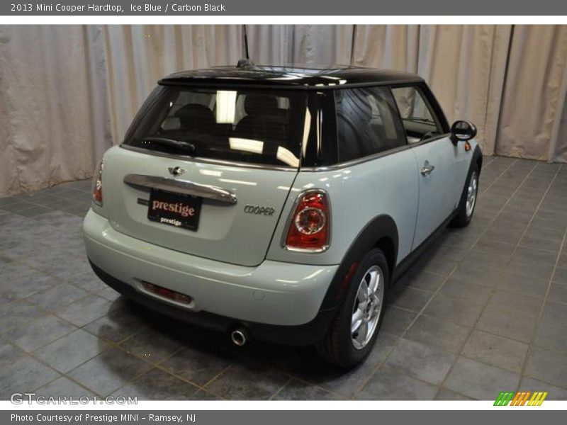 Ice Blue / Carbon Black 2013 Mini Cooper Hardtop