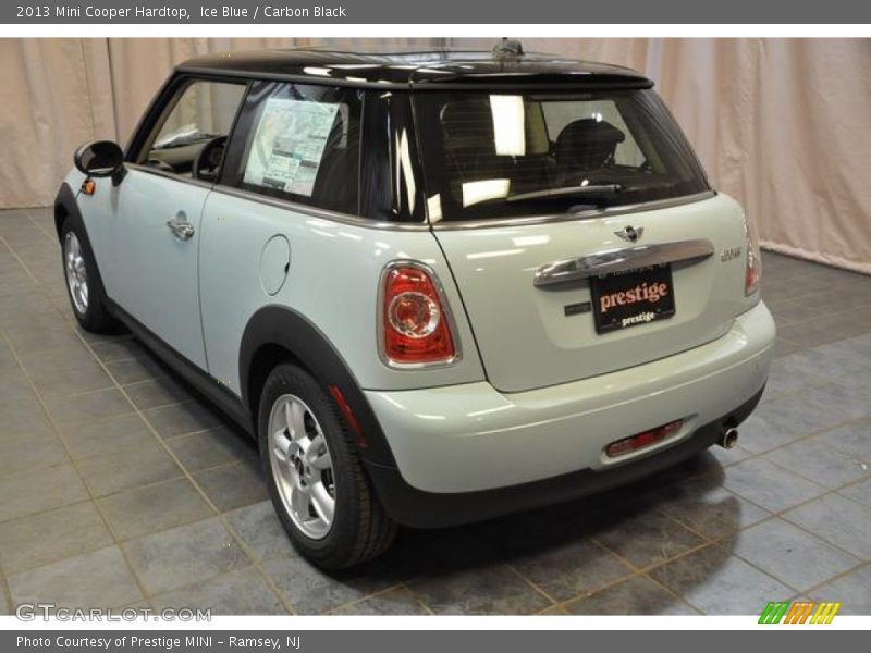 Ice Blue / Carbon Black 2013 Mini Cooper Hardtop