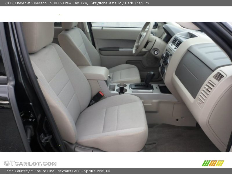 Graystone Metallic / Dark Titanium 2012 Chevrolet Silverado 1500 LS Crew Cab 4x4