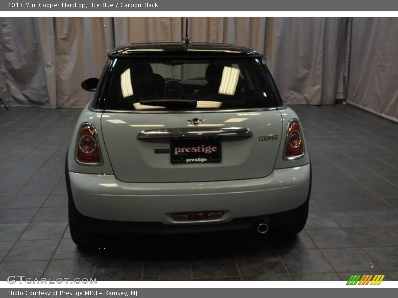 Ice Blue / Carbon Black 2013 Mini Cooper Hardtop