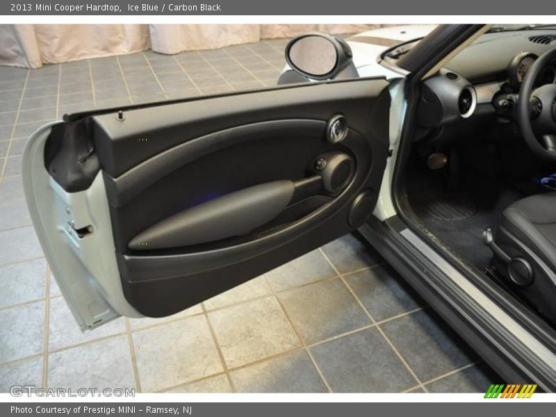 Ice Blue / Carbon Black 2013 Mini Cooper Hardtop