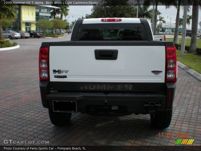 Birch White / Light Cashmere/Ebony 2009 Hummer H3 T Alpha