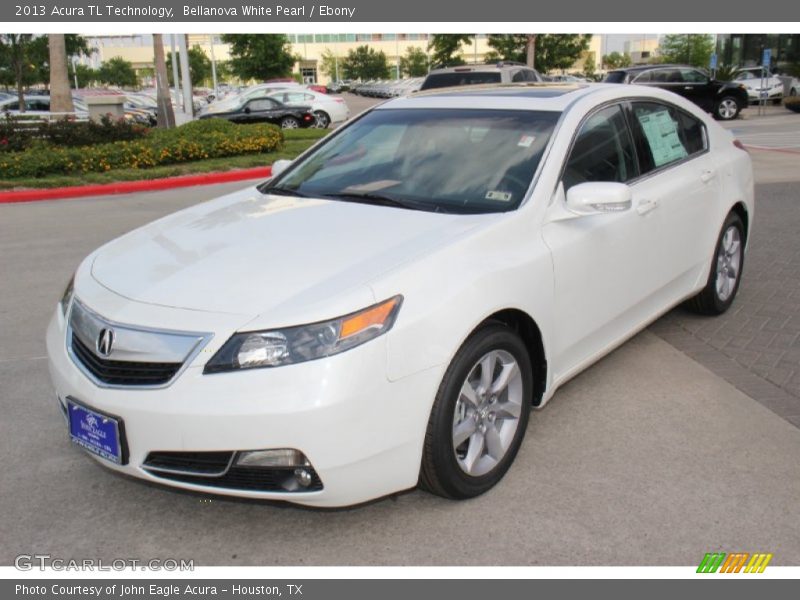 Bellanova White Pearl / Ebony 2013 Acura TL Technology